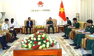 General Phan Van Giang receives Japanese Ambassador